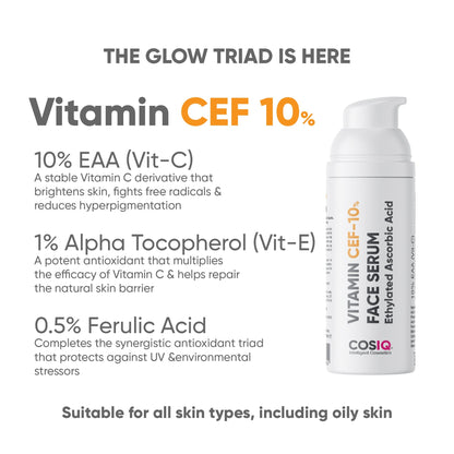 Vitamin CEF-10% Face Serum 30ml